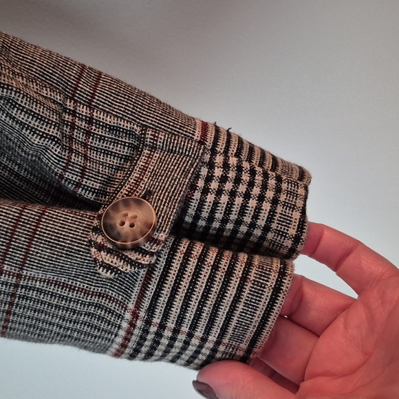 NWT Madewell Bonded Flannel Shirt-Jacket in Cohancy Plaid - Picture 7 of 13